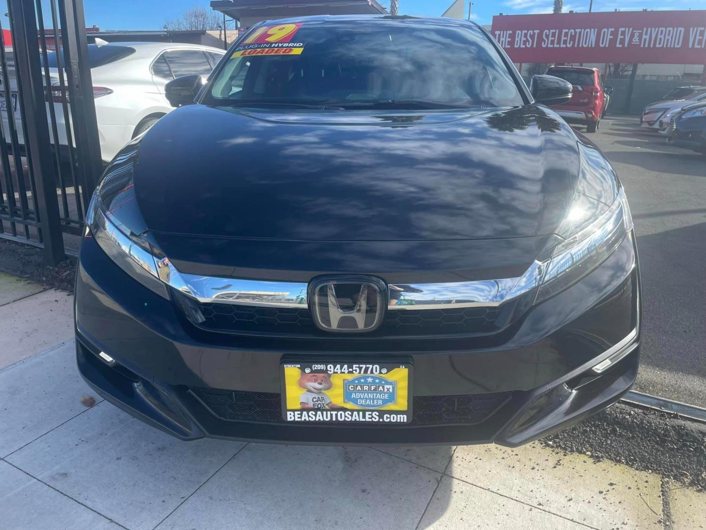 2019 BLACK /BLACK Honda Clarity (JHMZC5F33KC) , located at 744 E Miner Ave, Stockton, CA, 95202, (209) 944-5770, 37.956863, -121.282082 - PLUS TAXES AND FEES - Photo#2